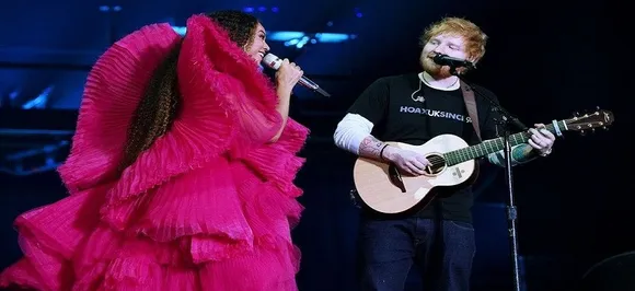  Ed Sheeran has the best response to angry comments over dressing less during duet with BeyoncÃ© 