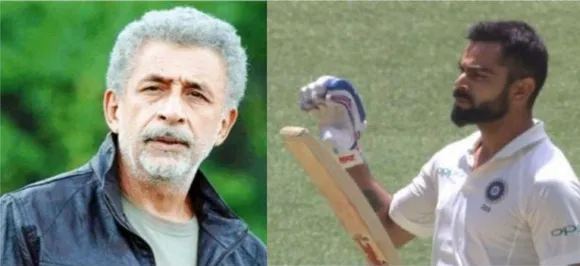 Actor Naseeruddin Shah calls Virat Kohli 'worlds worst behaved player'