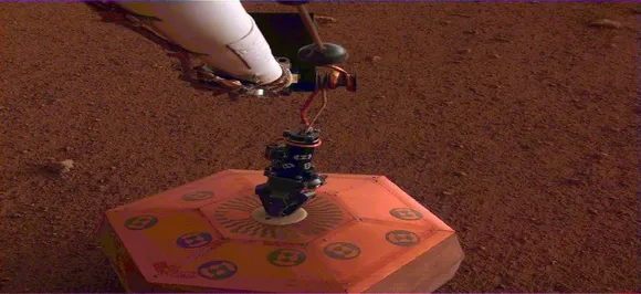 NASAâ€™s InSight lander places seismometer on Martian surface