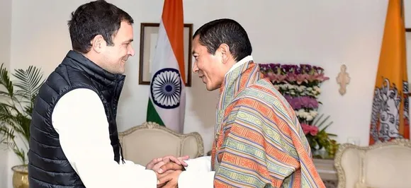 Rahul Gandhi meets Bhutan PM Lotay Tshering to discuss 'political situation in region'