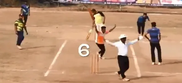 Six runs needed off one ball, batsman does not hit a shot yet his team wins â€“ See how