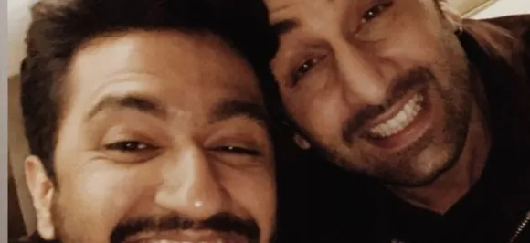  Vicky Kaushal and Ranbir Kapoorâ€™s latest click will remind you of their â€˜bromanceâ€™ in Sanju