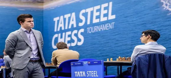 Magnus Carlsen closes in on Tata Steel Chess title, Viswanathan Anand joint-third