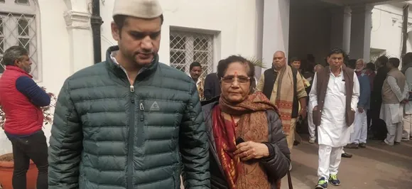 ND Tiwari's son Rohit Shekhar, mother Ujjwala Tiwari seen at AICC office, likely to join Congress    