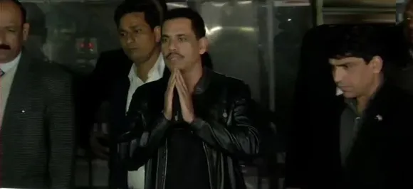 Robert Vadra leaves ED office after nine-hour-long interrogation in money laundering case