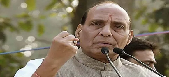 Civilian traffic to be restricted during movement of security forces convoys in JK: Rajnath Singh