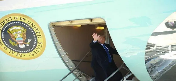 US President Donald Trump leaves for Hanoi for his second summit with N Korean leader Kim Jong-un