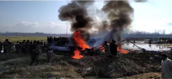 Indian Air Forceâ€™s Mi-17 transport chopper crashes in Jammu and Kashmirâ€™s Budgam