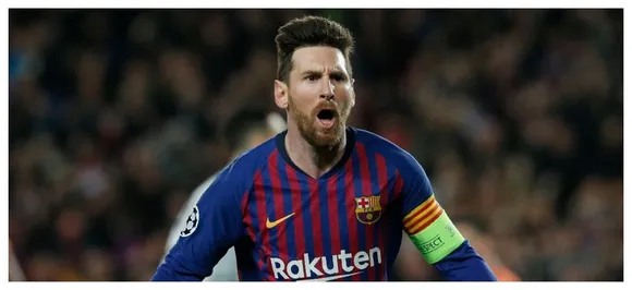 Lionel Messi powers Barcelona into UEFA Champions League quarterfinals