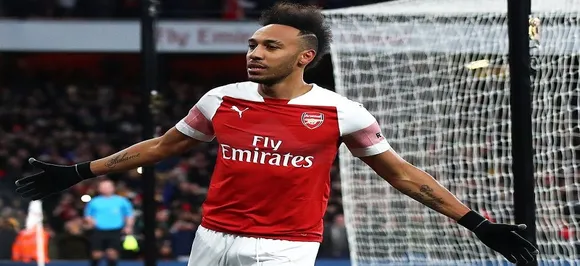 Aubameyang steals Arsenal's comeback to reach Europa League quarter-finals