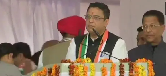 Manish Khanduri, son of ex-Uttarakhand Chief Minister BC Khanduri, joins Congress