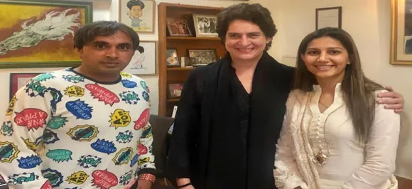 Priyanka Gandhi Vadra meets Sapna Choudhary: Will singer-dancer take on Hema Malini?