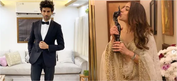 Kartik Aaryan on Sara Ali Khan's Filmfare win: 'Ab toh coffee se kaam nahin chalega, Dilli mein party karte hain'