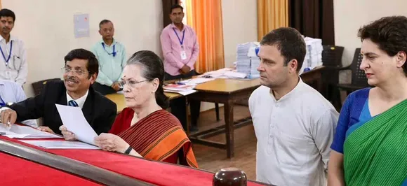 Donâ€™t forget 2004, Sonia Gandhi reminds BJP as she files nomination from Rae Bareli