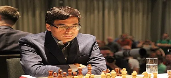 Viswanathan Anand in joint-lead with Magnus Carlsen in Grenke Chess tournament