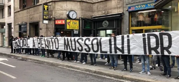 Lazio win vs AC Milan in Coppa Italia overshadowed by racist chants and pro-Benito Mussolini banner