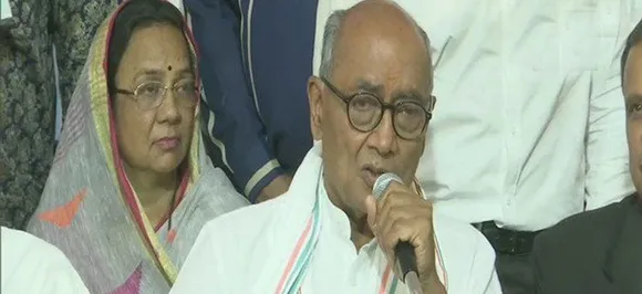 Had Sadhvi Pragya cursed Masood Azhar, we would not have needed surgical strikes: Digvijaya Singh