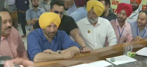 BJP's Sunny Deol files nomination from Punjab's Gurdaspur in presence of brother Bobby 