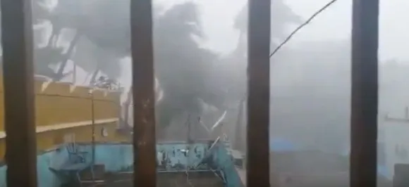 Watch THE moment when Cyclone Fani made powerful landfall at Odisha's Puri