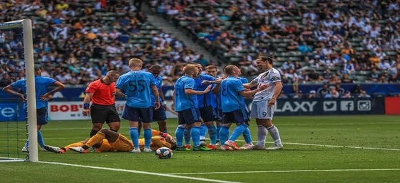 Zlatan Ibrahimovic banned for two games after grabbing goalkeeper by neck in MLS Football