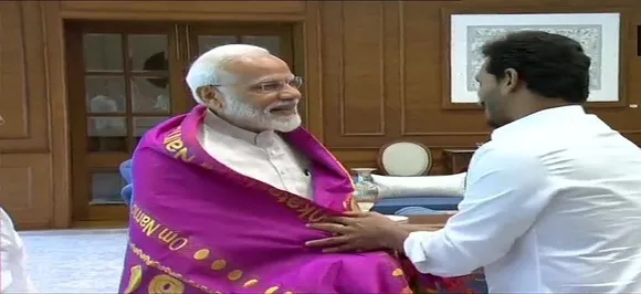 After spectacular win, Jagan Reddy meets Narendra Modi, discusses special category status for Andhra 