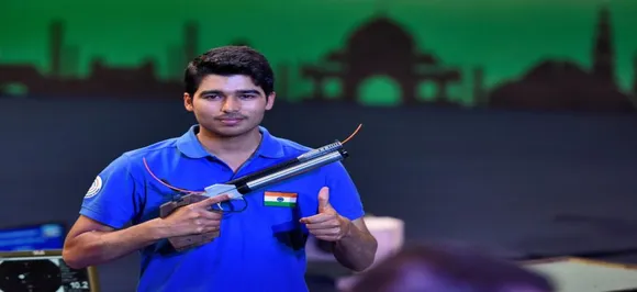 Saurabh Chaudhary wins gold in men's 10m air pistol event at ISSF World Cup in Munich 