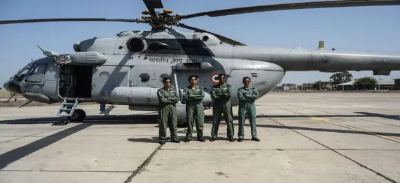 Parul Bhardwaj creates history as IAFâ€™s first 'all women crew' takes to skies in Mi-17 V5 chopper