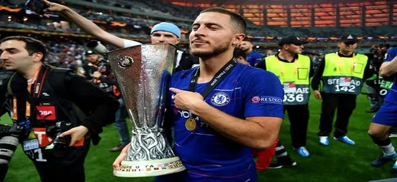 Eden Hazard scores twice, gives perfect farewell gift to Chelsea with Europa League title win over Arsenal