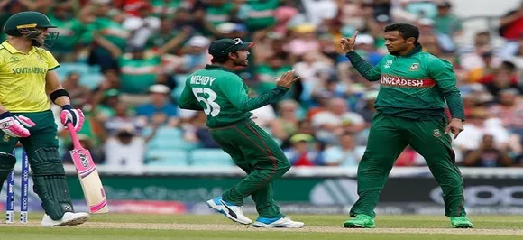 ICC Cricket World Cup 2019: All-round Shakib Al Hasan gives Bangladesh win vs South Africa