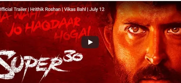 WATCH: Super 30 trailer out! Hrithik Roshan shines in deglam Mathematician role