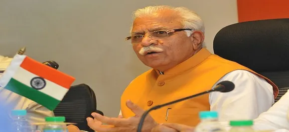 WATCH: Haryana CM Khattar pushes aside man who tries to take selfie, caught on camera