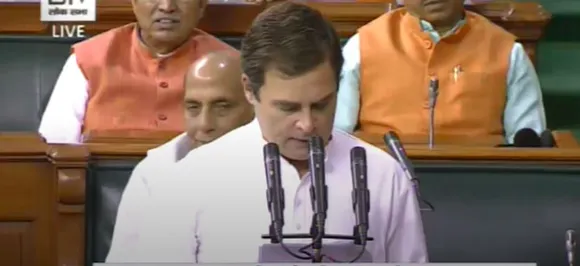 Congress president Rahul Gandhi takes oath as Wayanad MP in Lok Sabha