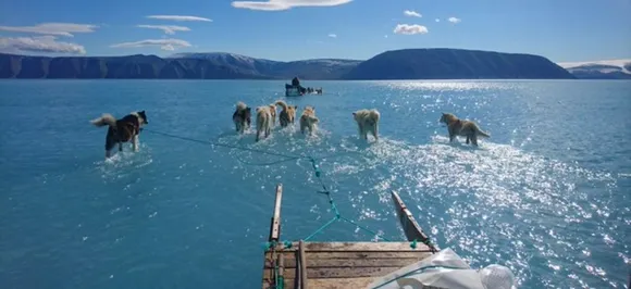 Shocking! Over two billion tons of ice melted in Greenland in one day 
