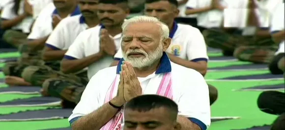 Yoga Day 2019: PM Modi performs Asanas in Ranchi, says need to take Yoga to villages