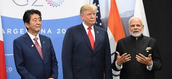 PM Modi holds trilateral meeting with Trump, Abe on sidelines of G20 Summit