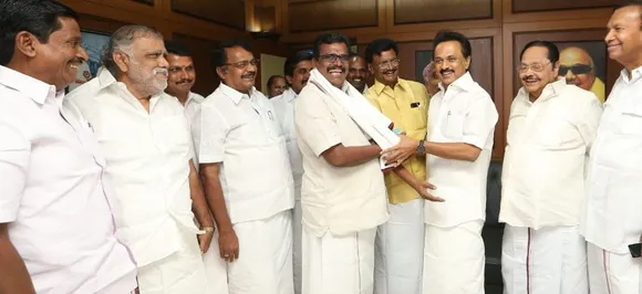 Dhinakaran's close aide Thanga Tamilselvan quits AMMK, joins Stalin's DMK