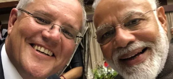 G20 Osaka Summit: Australian PM Scott Morrison's selfie with Narendra Modi has sweetest caption 
