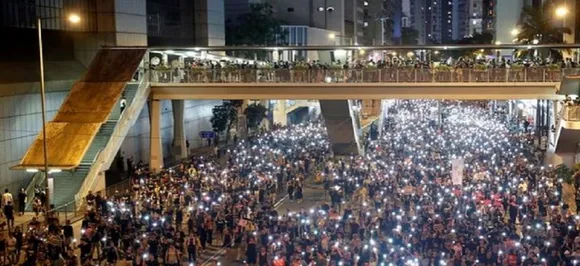 On anniversary of China handover, Hong Kong protesters storm Parliament building