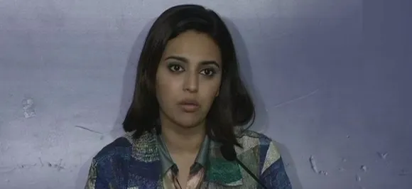 Actor Swara Bhasker lodges complaint against online harassment