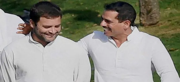 Robert Vadra all praises for Rahul Gandhi, vows to be with him in his 'service to nation'