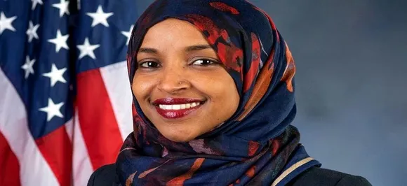 Somali-born lawmaker Ilhan Omar brands Donald Trump 'fascist' after 'send her back!' taunt