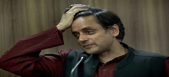 Shashi Tharoor posts photos with Indian flag 'upside down', gets trolled  