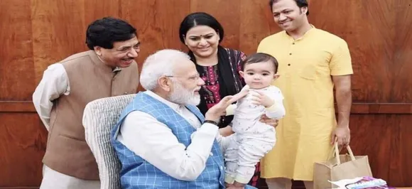 PM Modi meets his 'very special friend' at Parliament Office today, see pics