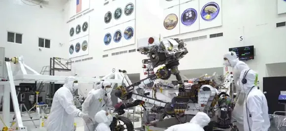 Watch Video: NASA's Mars 2020 rover can move arms just like human being