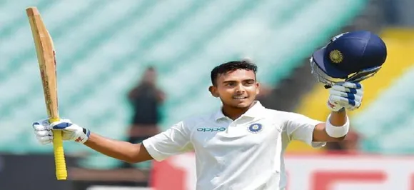 Prithvi Shaw handed suspension for doping violation, ineligible for selection till November 15, 2019