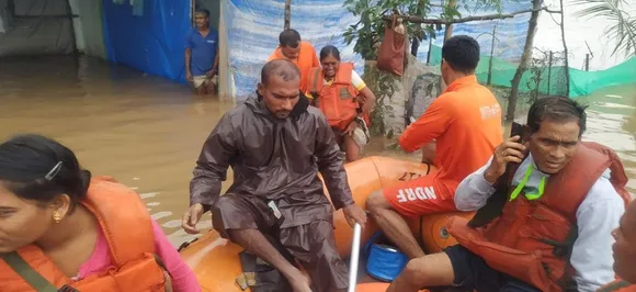 Heavy rains wreak havoc in Mumbai, normal life, rail traffic hit hard