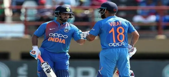 Virat Kohli, Rishabh Pant 50s help India to 3-0 cleansweep over West Indies