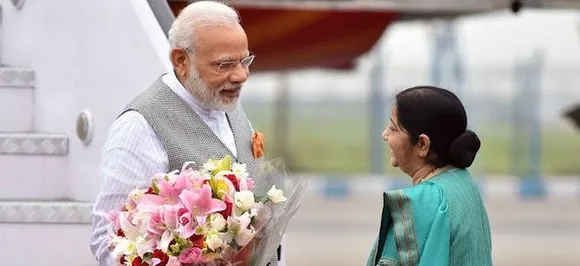 PM Narendra Modi pays tribute to Sushma Swaraj, calls her excellent leader and orator