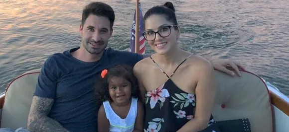 This PHOTO of Sunny Leone helping daughter Nisha complete her homework is just too cute for words!