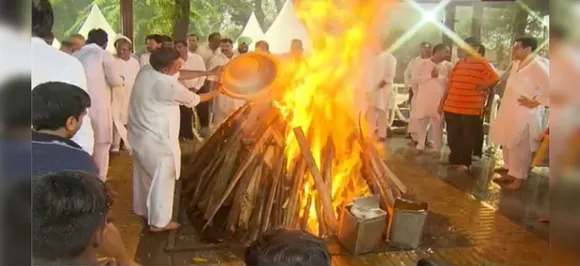 Arun Jaitley, BJP stalwart and former finance minister, cremated with full state honours